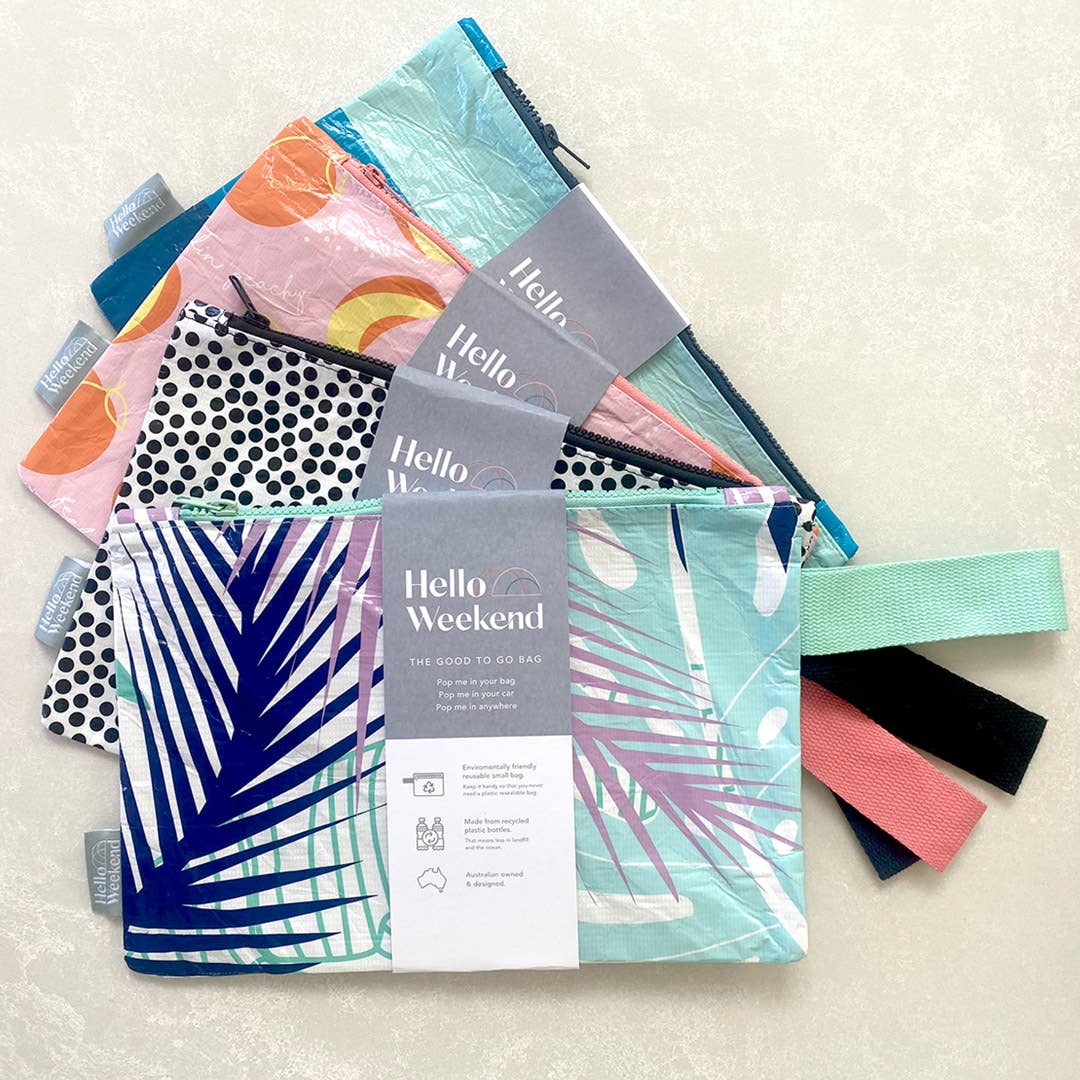 Hello Weekend Good to Go Pouch - Calypso
