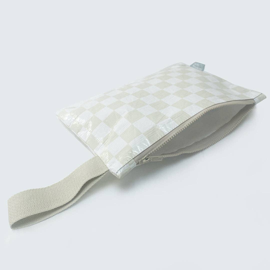 Hello Weekend Good to Go Pouch - Checkerboard